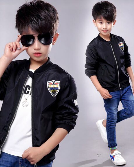 Blouson aviateur coloré et stylé pour garçon