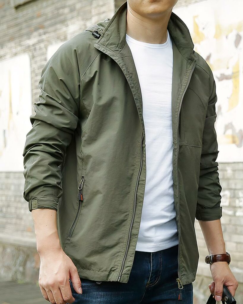 Blouson imperm?�able homme ?� capuche r?�tractable �?� Mon Blouson