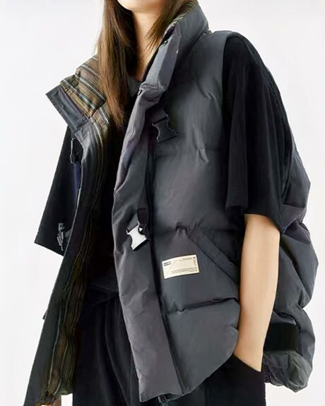 Blouson Sans Manche Femme Veste Doudoune Kaki Gilets Fine