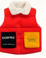 Blouson sans manches fourré pour enfant
