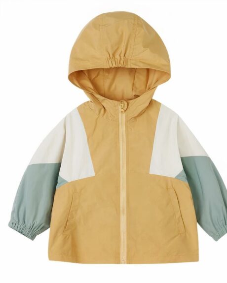 Blouson à capuche décontracté mixte pour enfant