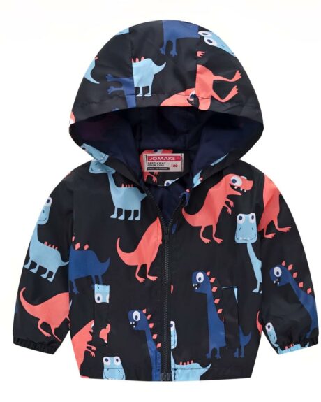 Blouson à capuche coupe-vent pour garçon