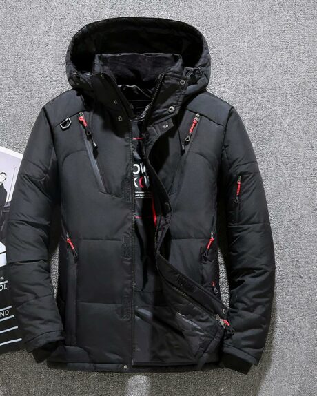 Blouson ski homme multi-poches
