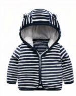 blouson polaire à capuche chaud pour bébé et enfant